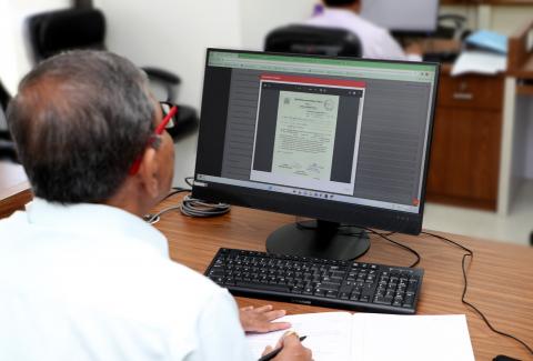 Technical Department, 7th Floor-Technical department conducting review of layout approval plans, commencement certificates, building approval plans, and other pertinent documents of registration application of projects